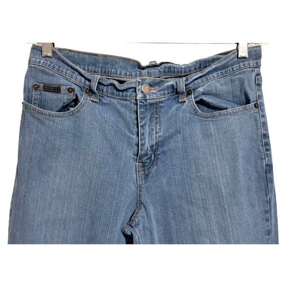 NY Jeans Womens Size 12 Stretch Bootcut Blue Denim New York - Picture 4 of 6
